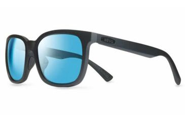 Image of Revo Slater Single Vision Prescription Sunglasses, Matte Black Frame, Polarized, RE 1050 01 BLSV