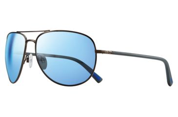 Image of Revo Tarquin Single Vision Prescription Sunglasses, Gunmetal Frame, Polarized, RE 1083 00 BLSV