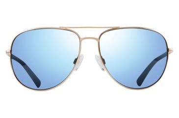 Image of Revo Tarquin Single Vision Prescription Sunglasses, Gold Frame, Polarized, RE 1083 04 BLSV