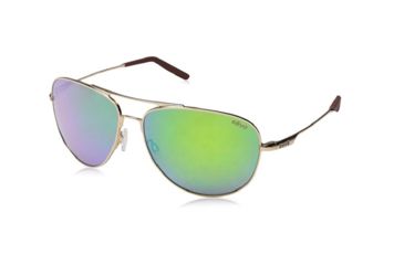 Image of Revo Windspeed Sunglasses, Gold Frame, Green Water Lens, Polarized, RE 3087S 04 GN