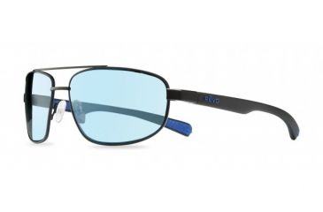 Image of Revo Wraith Sunglasses, Black Frame, Blue Water Lens, Polarized, RE 1018 01 BL