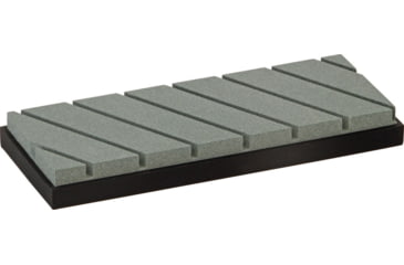 Image of RH Preyda Flattening Stone 120grit, Arkansas Stone, 8in X 3in X 0.75in, Non-Slip Base, 120 Grit, Boxed With Hanging Tab, 30926