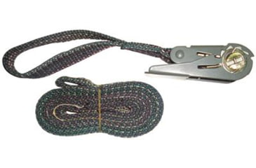 Image of Rhino Blinds 6ft Camo Ratchet Strap, 1 pack, Black/Steel, RTAR-100
