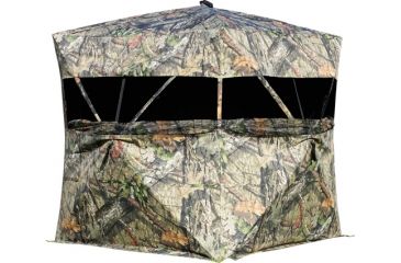Image of Rhino Blinds Ground Blind Mossy Oak Bu-country 77''x77''x71'' Tall