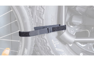 Image of Rhino Rack Spare Wheel Bike Carrier, Black, RBC025