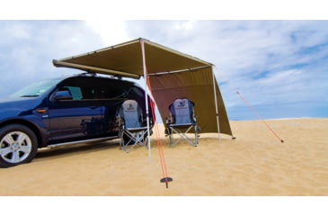 Image of Rhino Rack Sunseeker Awning Side Wall, 2.5m/2.0m, 32112