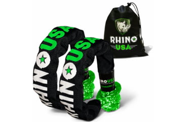 Image of Rhino Usa, Inc. 1/2&quot; Synthetic Soft Shackles, SFTSHACK-12-RED-1