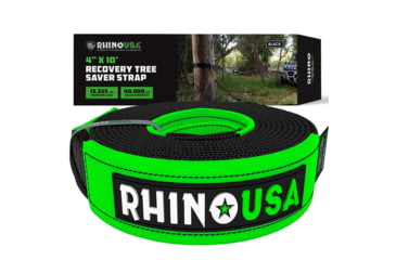 Image of Rhino USA 4 x 10 Recovery Tree Saver Strap A3D23545, RG-TS4X10-OR