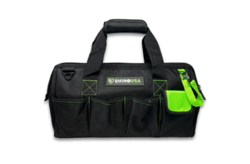 Image of Rhino USA Heavy-Duty Tool Bag, Black, One Size, RNO-TOOLBAG-BLK