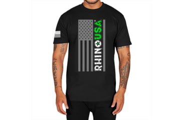 Image of Rhino Usa, Inc. "Merica" Premium T-Shirt, ME-TSMRCS62XL-GRY