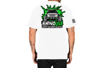 Image of Rhino Usa "Mudslinger" Premium T-Shirt, AC-METSJSLAR-GRN