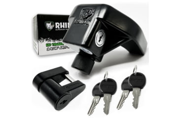 Image of Rhino USA Trailer Coupler Lock Kits, Black, 2-5/16inch, TRL-LOCK-KIT-2.5