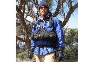 Image of Ribz Front Pack , Stealth BLK, L, 34-38 w, 11 liter, RIBZBLK-L