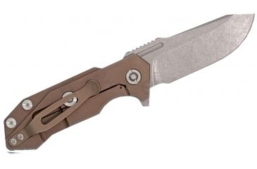 Image of Rick Hinderer Knives Half Track Spearpoint WF, Battle Bronze, G10, K2009SGWBR