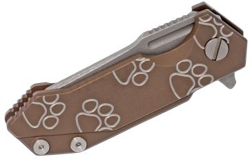 Image of Rick Hinderer Knives Half Track Spearpoint WF, Battle Bronze, G10, K2009SGWBR