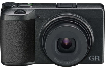 Image of Ricoh GR IIIx Digital Camera, Black, 15286