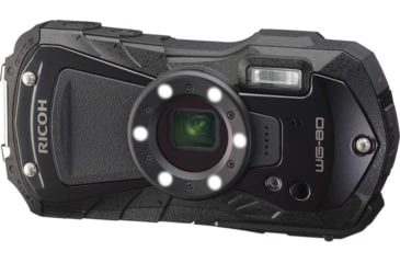 Image of Ricoh WG-80 Digital Camera, Black, Black, 03123