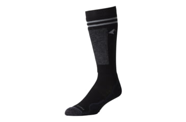 Image of Ridge Merino Banked Midweight Merino Ski Socks, Forest, Small, 09003-FOR-S