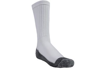 Image of Ridge Outdoors 191 Sul-Cool Crew Socks, White, 10-13 191