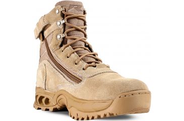 Image of Ridge Outdoors 3003Z Desert Storm Zipper Quarter Boot, Sand, 10W 3003Z10.0W