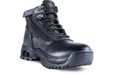 Image of Ridge Outdoors 8003ST Mid Side Zip Steel Toe Boot, Black, 8.5 8003ST8.5