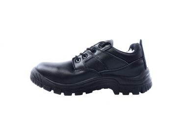 Image of Ridge Outdoors Nighthawk Leather Oxford w/ Removable Insole,6 Wide, Black 2001-06.0 WIDE
