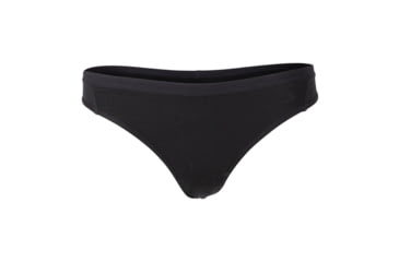 Image of Ridge Merino Wool Thong Underwear - Women's, Almond Milk, Large, 26003-ALM-L