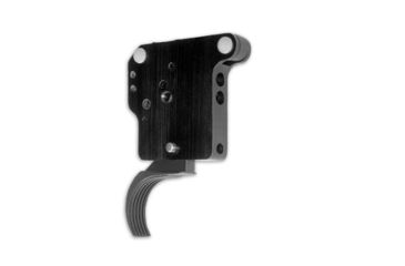 Image of Rifle Basix Trigger, Remington Model 40x/700/721/XR-100, 2oz-6oz Pull, Silver, L-3 SILVER