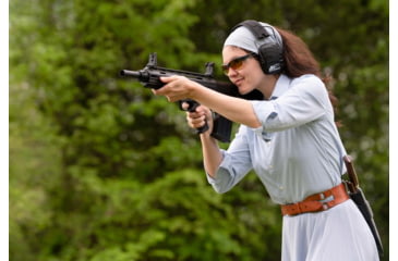 Image of Rifleman TAC Electronic 25dB Hearing Protection, Black, One Size, RFTAC