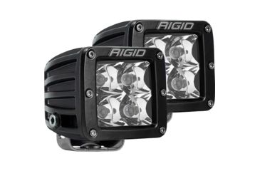 Image of Rigid Industries D-Series PRO 3168 Lumens LED Hybrid-Spot Light, Pair, Black, 202213