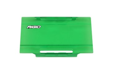 Image of Rigid Industries E-Series Lens Cover 6" - Green 72399