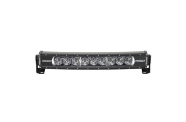 Image of Rigid Industries Radiance + 16632 Lumens LED Curved RGBW Light Bar, 20in, 320053