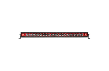 Image of Rigid Industries Radiance+ LED Light Bar w/ Red Backlight / Black Housing, 40in, 240023