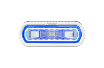Image of Rigid Industries SR-L Series LED Marine Spreader Light w/ White Surface Mount, White Light w/Blue Halo, 51101