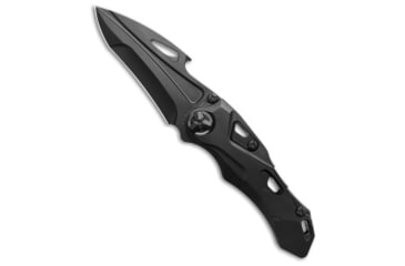 Image of Rike Knife Rike Athron DLC Frame Lock Knife Black Titanium 3.2" Black, Black, M390, adult, BHQ-188006