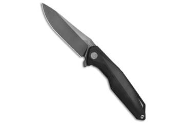 Image of Rike Knife Rike Knife 801GB Kwaiken Frame Lock Knife Black G-10 3.75" Gray, Black, 154CM, adult, BHQ-80874