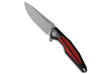 Image of Rike Knife Rike Knife Tulay Liner Lock Knife Integral Red/Black G-10/CF 3.7" 154CM, Black/Red, 154CM, adult, BHQ-140402