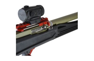 Image of Rim/Edge Spartan Skeletonized Charging Handle for Ruger 10/22, Chrome, 3018N0121CRM1