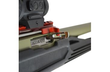 Image of Rim/Edge Spartan Skeletonized Charging Handle for Ruger 10/22, Chrome, 3018N0121CRM1