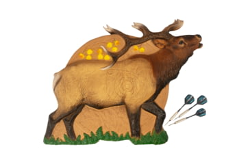 Image of Rinehart Game Room Dartboard, Bull Elk, 1006253