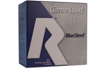Image of RIO Ammunition Game Load Blue Steel 12 ga 2 3/4in 1 1/8oz Size 6 25/box, GLBS326