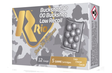 Image of RIO Ammunition RBLR129 Royal Buck Low Recoil 12 Gauge 2.75 Buckshot 9 Pellets 0
