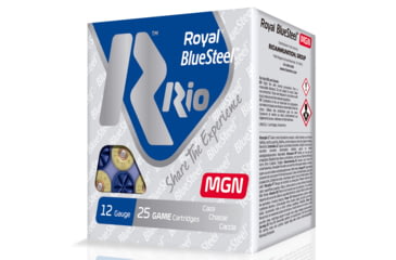 Image of RIO Ammunition RBSM202 Royal BlueSteel Magnum 20 Gauge 3 1 Oz 2 Shot 25 Bx/ 10