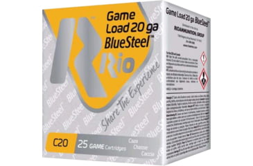 Image of RIO Ammunition Royal Blue Game Load Shotshell 20 ga 2-3/4in 7/8 oz Size 2 1345 fps 25/Box, GLBS202