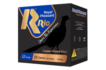 Image of RIO Ammunition Royal Pheasant Copper 40 MGN 12 Gauge 3 in 1 3/8 oz 5 Shot Shotgun Ammo, 25 Rounds, RPCMGN405