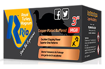 Image of Rio Ammunition Royal Turkey 12 Gauge 1-3/4 oz 3 in #6 Centerfire Shotgun Ammo, 10 Rounds, RTBCM506