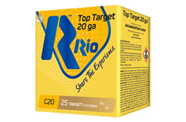 Image of RIO Ammunition Star Team 24 Target 20 Gauge 2 3/4 in 7/8 oz 8 Shot Shotgun Ammo, 25 Rounds, ST208