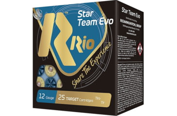 Image of RIO Ammunition Star Team 28 Low Recoil 12ga 2-3/4in 1135fps 1oz Size 8, 25ct, ST28LR8