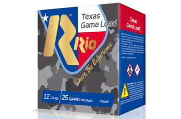 Image of RIO Ammunition TGHV366TX Top Game High Velocity 12 Gauge 1-1/4 Oz 6 Shot 25 Bx/