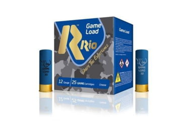 Image of RIO Ammunition Top Game HV 12 ga 2 3/4in 3 3/4 dr 1 1/4 oz Size 7.5 1330 fps - 25/box, TGHV3675